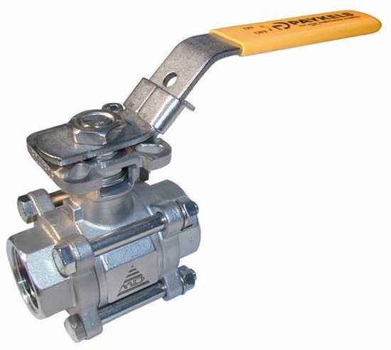 V158 Ball Valve Stainless Steel CTFE Seat 65mm (Each)