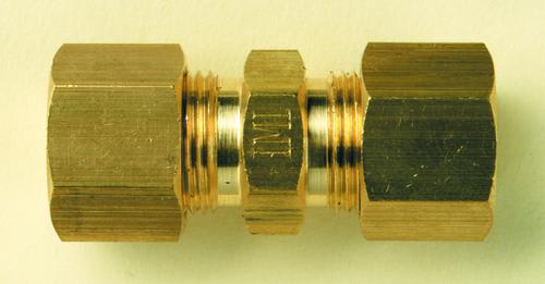 UNION DOUBLE BRASS METRIC M6206 6MM