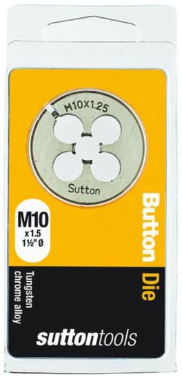 High-quality 2" diameter die button, 2.50mm thick, versatile for crafting and industrial applications.