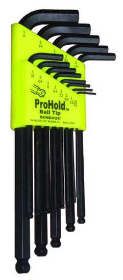 SET L-WRENCH PROHOLD BONDHUS PBLX13 (Each)