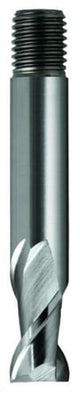 14mm Sutton 2 Flute Slot Drill for precision milling, ideal for soft steels and non-ferrous materials, featuring a threaded design.