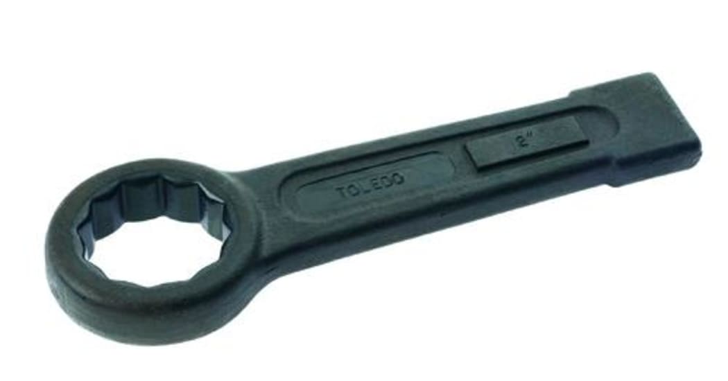 Teng 30mm slLogging ring wrench made from Chrome Molybdenum, designed for heavy-duty tasks with hammer use.