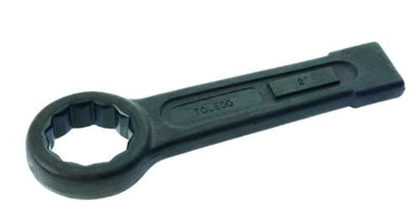 85mm Teng slogging ring wrench designed for heavy-duty tasks with impact-resistant Chrome Molybdenum construction.