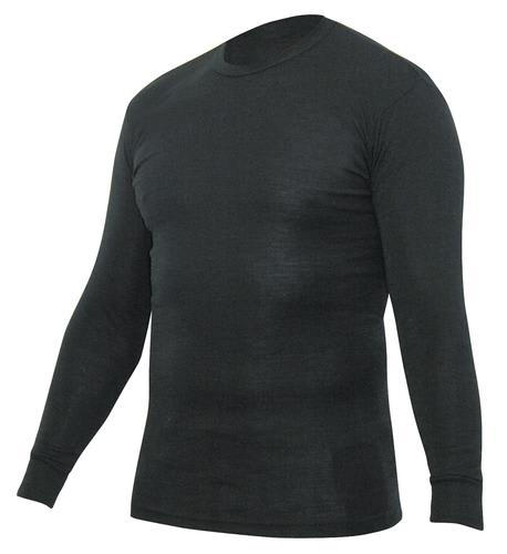 Equinox, Long Sleeve Thermal Top - Black (Size: 5XL)