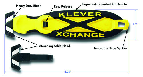 Klever Xchange Replacement Head - Gooseneck 10 (Pack)