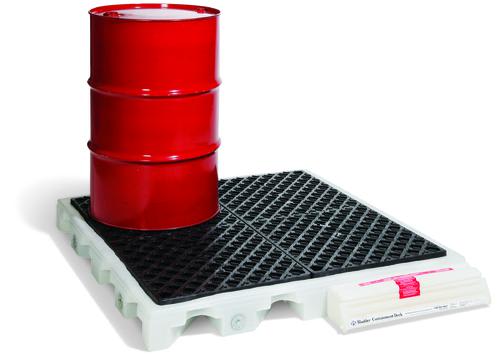 4 Drum Spill Deck with Bladder H150 x W1320 x D1320mm