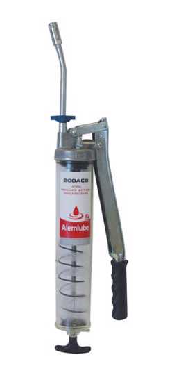 Alemlube Lever Action Grease Gun Clear Barrel 400g (Each)