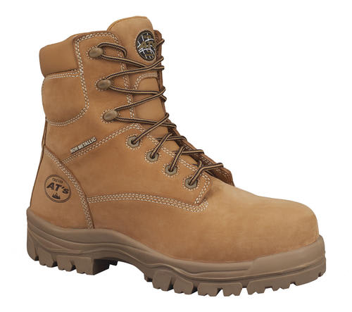 Oliver 45-632 Lace Up Safety Boots - Wheat (Size: 12)