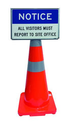 Sign Holders | Cone Holder - Landscape - Standard