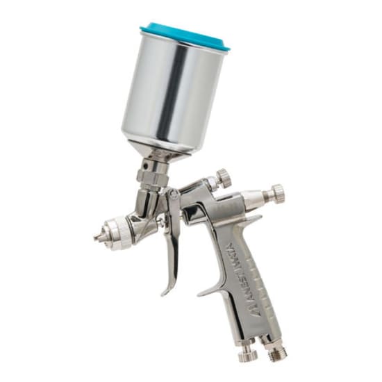 Iwata Gravity Gun 1.2Mm with 150Ml pot, features versatile spray patterns for precision in painting and blending.