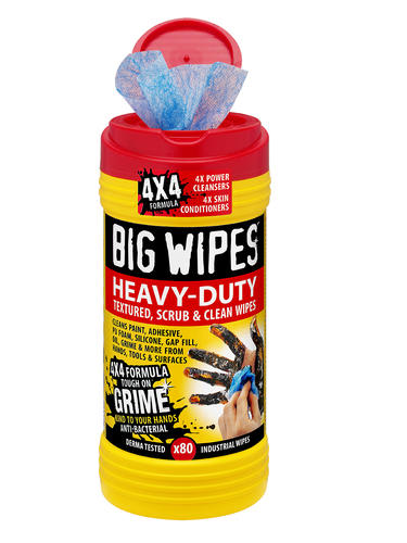 Big Wipes Heavy Duty Industrial Wipes 80 Sheets