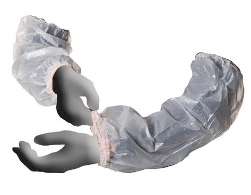 PVC Sleeve Protectors White 35cm (Pair)