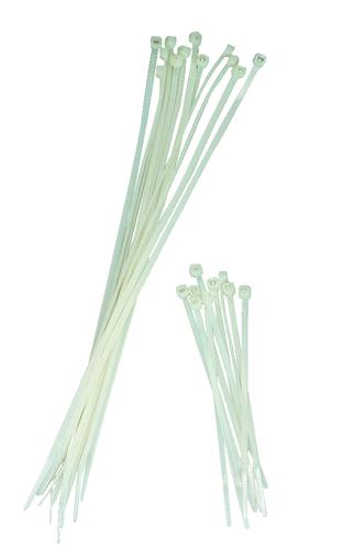 Cabac Cable Tie CT250NT Natural 250x4.8mm 100 (Pack)