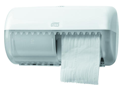 T4 Conventional Toilet Roll Dispenser White - Tork