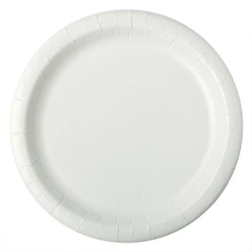 Paper Plate Dinner White 23cm 50 (Pack)