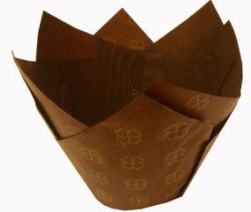Confoil Muffin Liner Brown/Gold 60 x 50mm 500 (Case)