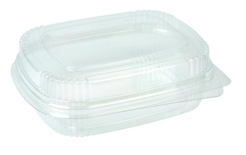 Salad Clam Shell - Clear 164 x 140 x 54mm 50 (Pack)