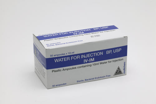 Water for Injection 10ml 50 Ampoules