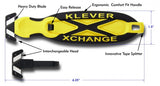 Klever Xchange Replacement Head - T-Bar/Std 10 (Pack)