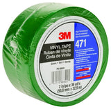 3M Vinyl Tape 471 Green 50mm x 33m (Roll)