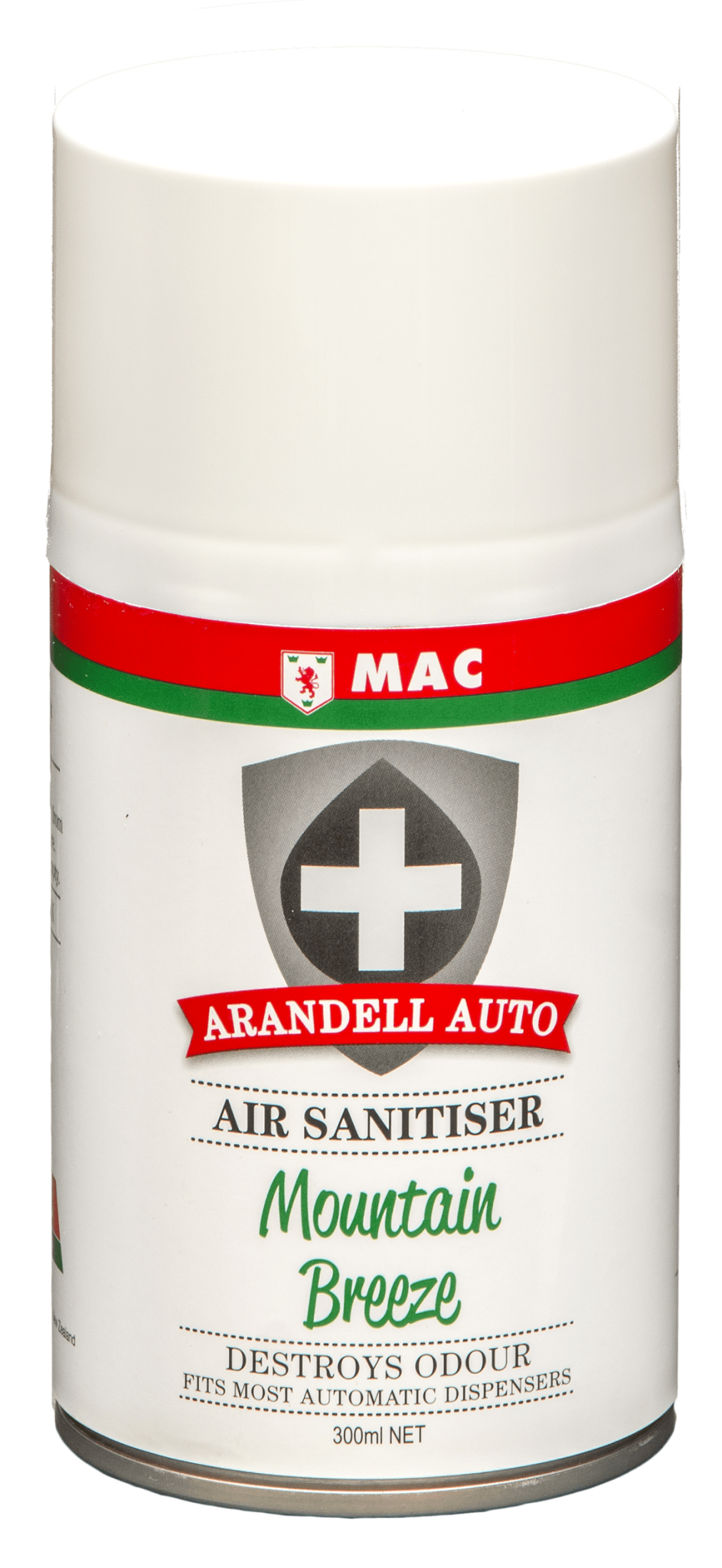 MAC Arandell Auto Air Sanitiser Mountain Breeze 300ml (Each)