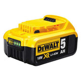 DeWALT 18V XR Li-Ion 5.0Ah Battery (Each)
