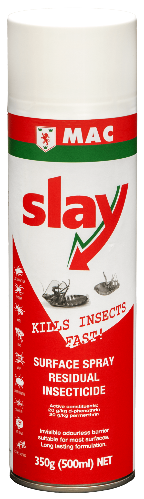 Slay Surface Spray Residual Insecticide 500ml - MAC