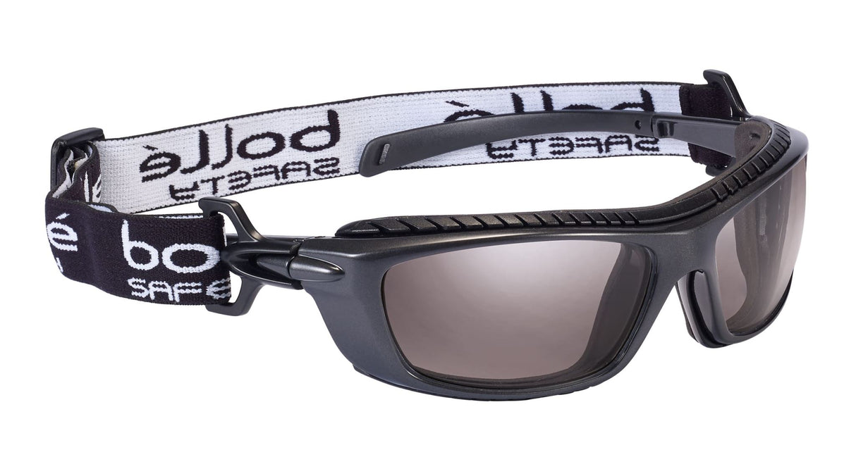 Bolle Baxter Safety Goggle, Smoke Lens