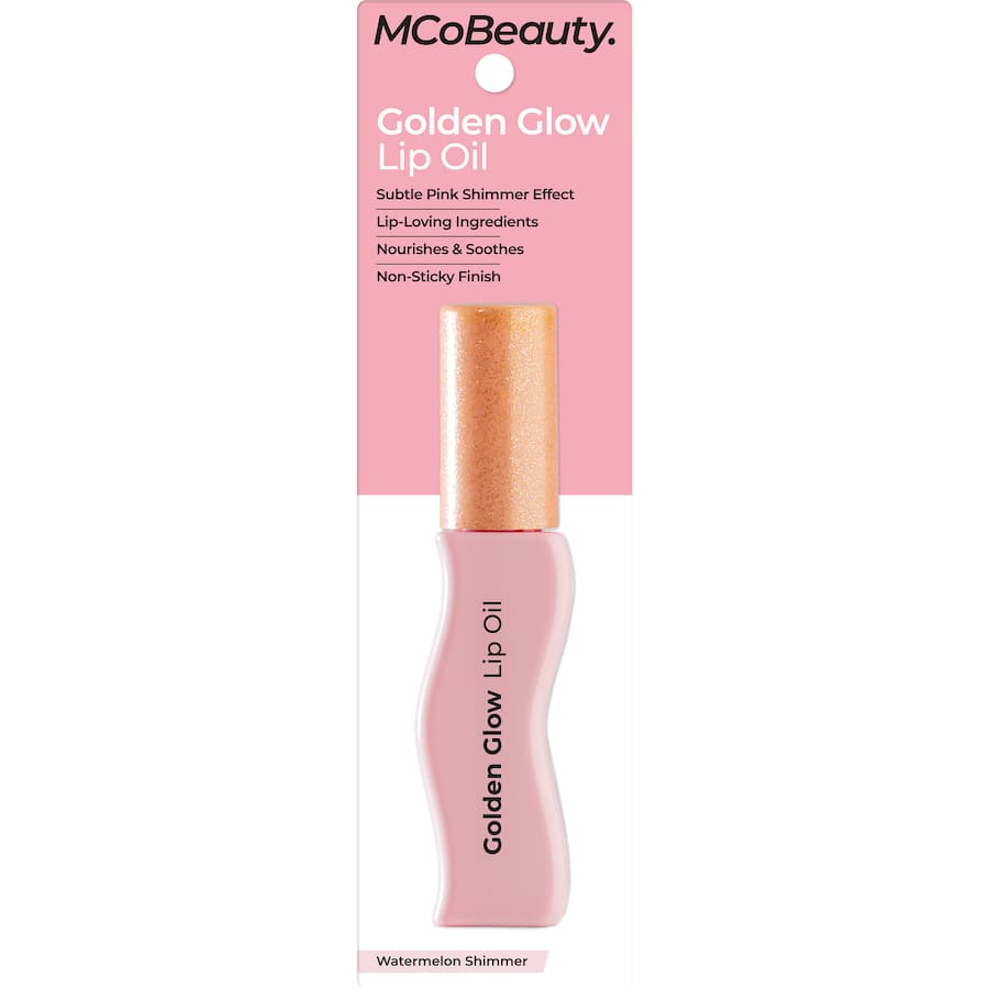 Mcobeauty Golden Glow Lip Oil Watermelon Shimmer 17mL