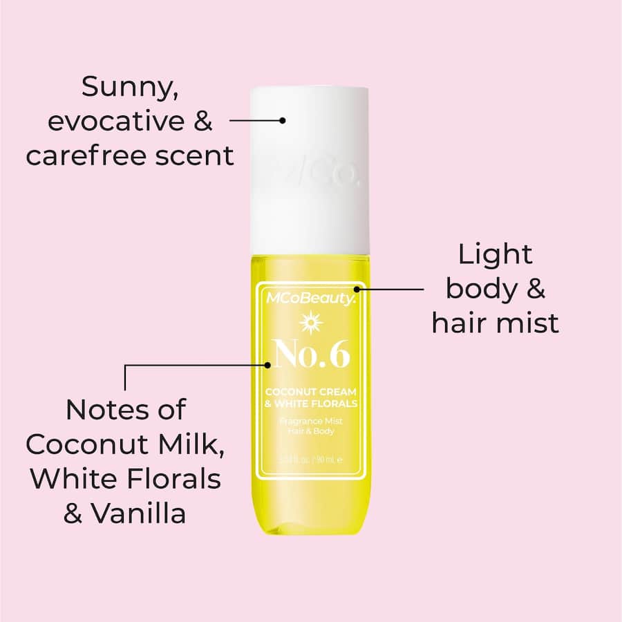 Mcobeauty Fragrance Mist No.6 Coconut Cream & Florals 90mL