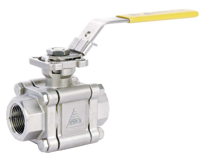 V355FSA Stainless Steel TFM Seat Ball Valve 50mm BSPT
