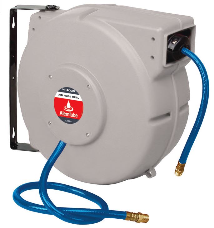 Alemlube EL Series Air Hose Reel 10mm x 15m (Each)