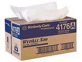 Wypall X80 4176 Single Sheet Wipers White 150 Sheets (Carton)
