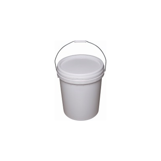 Food Grade Opaque Round Pail with lid-10L (Each)