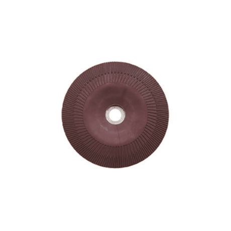 3M High Pressure Ribbed Back Up Pad 64861, 125mm x 22mm, designed for efficiency with sanding discs, featuring a durable rib pattern.