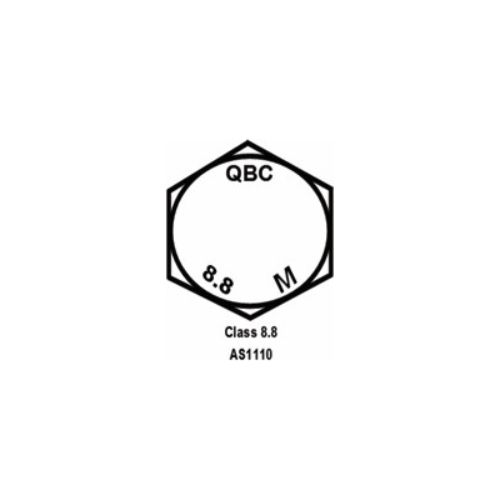 Bolt Only - ZP CL8.8 M14 x 30mm (5 Units)