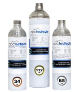 CAC Calibration & Bump Test Gas 112 Quad Gas Mixes