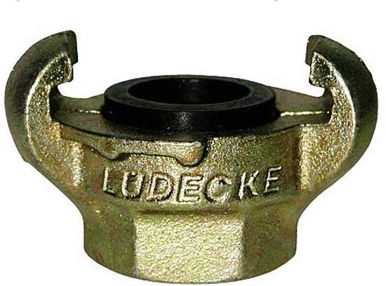 Ludecke Claw Coupling Type A 2 Lug Female 19mm-Each
