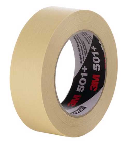 3M 501+ Specialty High Temperature Masking Tape-18mm x 55m-1-Roll