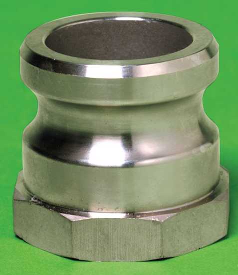 152mm EZ Boss-Lock Type A Male Adaptor xFBSP SS316 (Each)