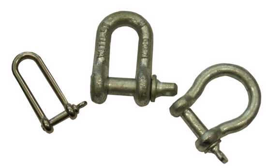 Non-Lifting Shackles SS316 M10 (Each)
