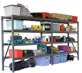 Industrial Shelving Unit Add On Bay Kit - 4 Shelf (3000kg)