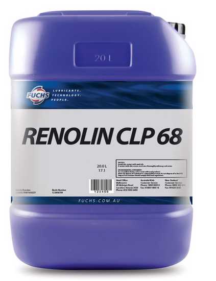 Renolin Gear Oil CLP 320-20L (Each)