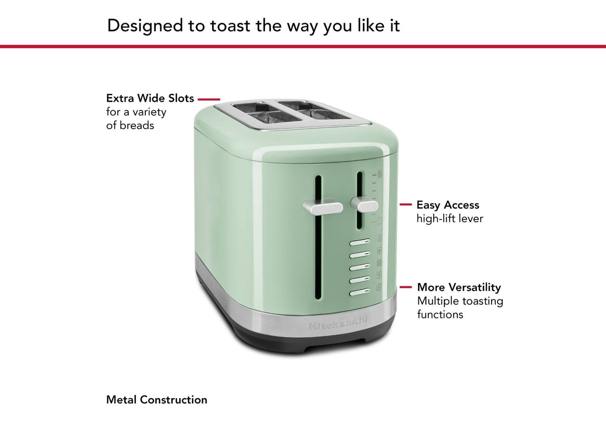 2 Slice Toaster - Kitchen Aid (Pistachio)