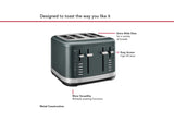 KitchenAid - 4 Slice Toaster KMT4109