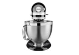 Artisan Tilt Head Stand Mixer KSM195 in Onyx Black with 4.7L capacity, 10 speeds, and versatile accessories for all baking needs.