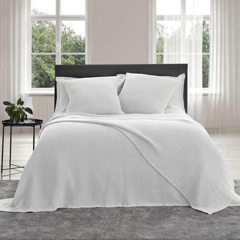 Stonewashed Blanket - NEW BLISS Large (White) - BAKSANA