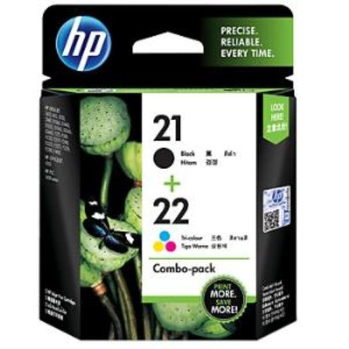 Cartridge - 21/22 Combo - Pack Ink Cartridge