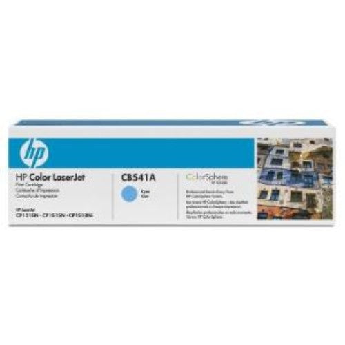 Cyan toner cartridge for HP LaserJet printers, yields 1,400 pages with vibrant colors and sharp text for professional prints.