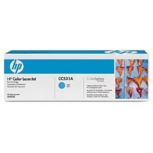 Cartridge - 304A (CC531A) Cyan Original LaserJet Toner Cartridge
